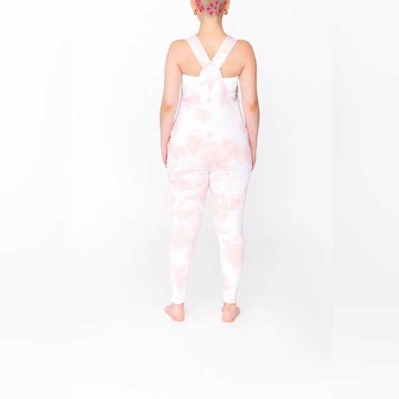 Smash & Tess tie dye pink white romperalls - Picture 2 of 7